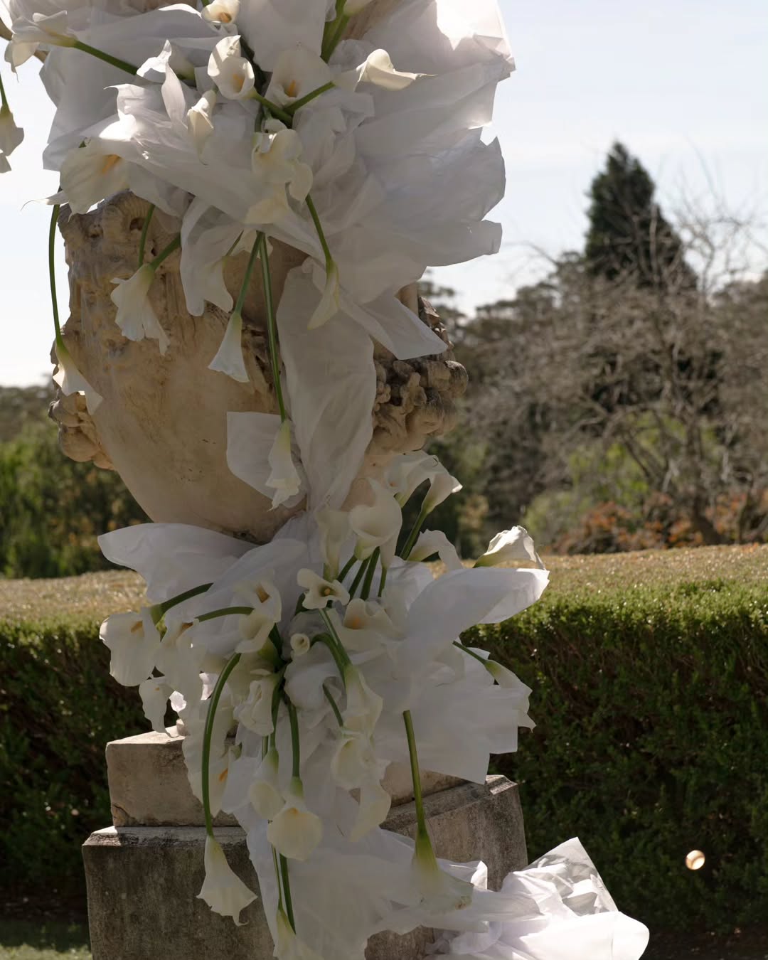 Alcatraz diseño floral bodas