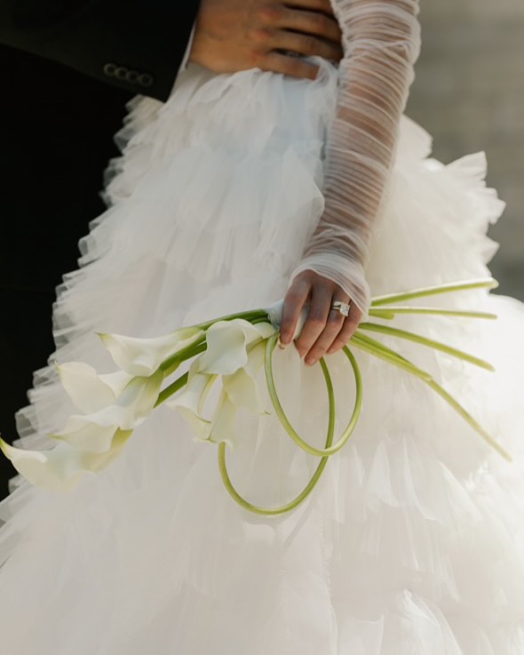 Alcatraz diseño floral bodas