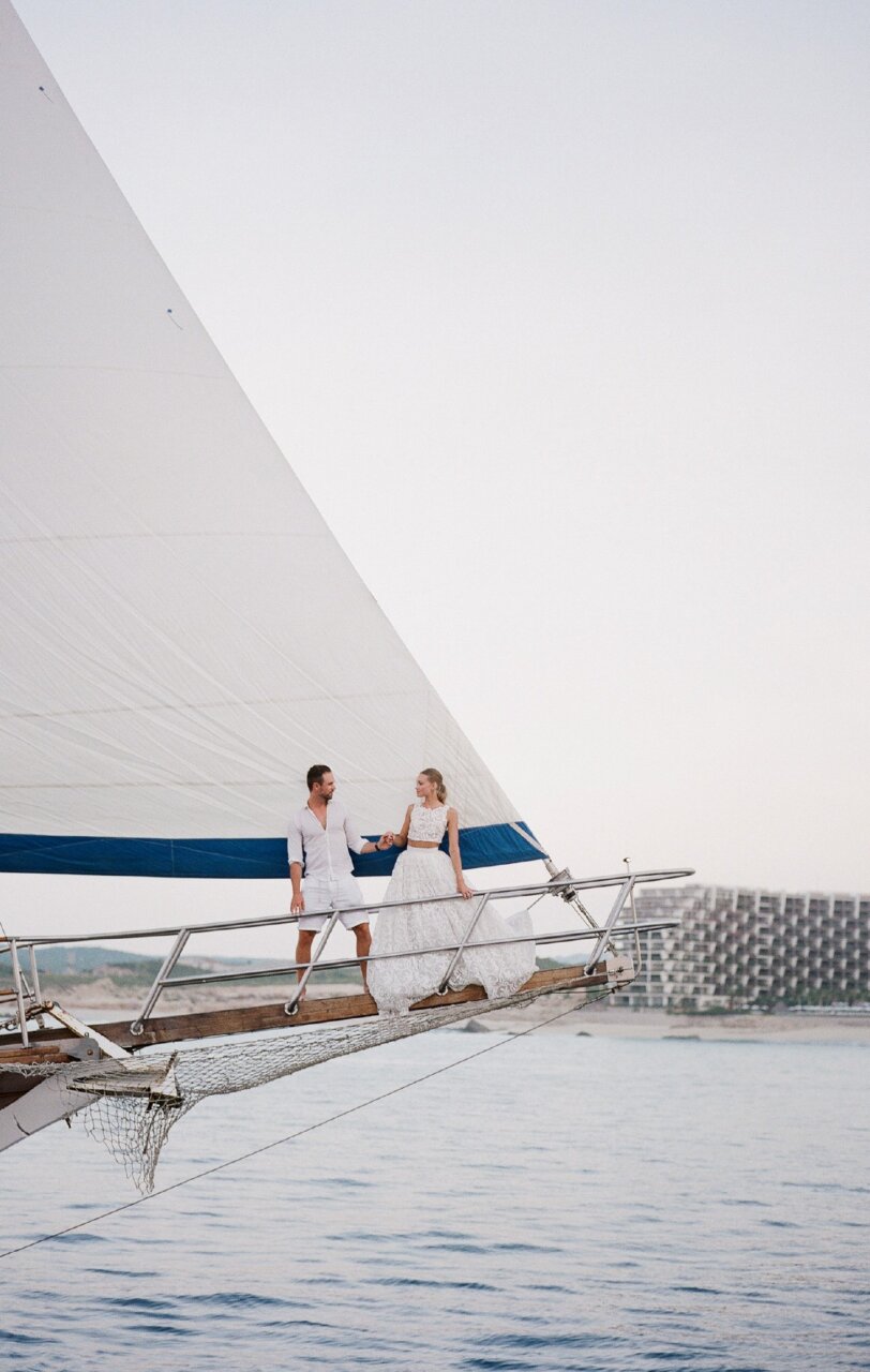 boda en yate velas resorts