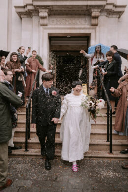 Real wedding melanie andrew