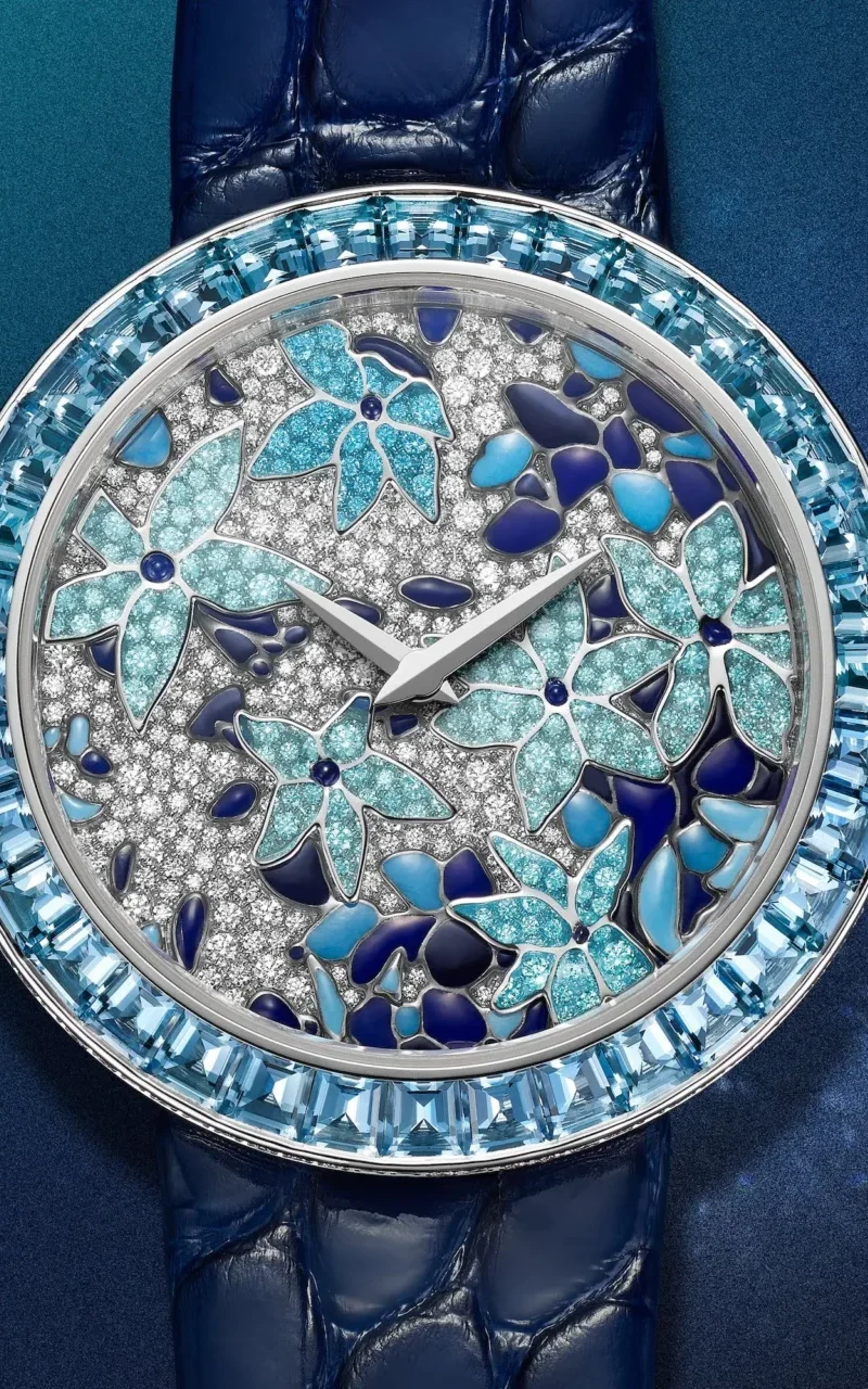 01_Uhren-Eternity by Tiffany_Enamel Clematis @Tiffany&Co