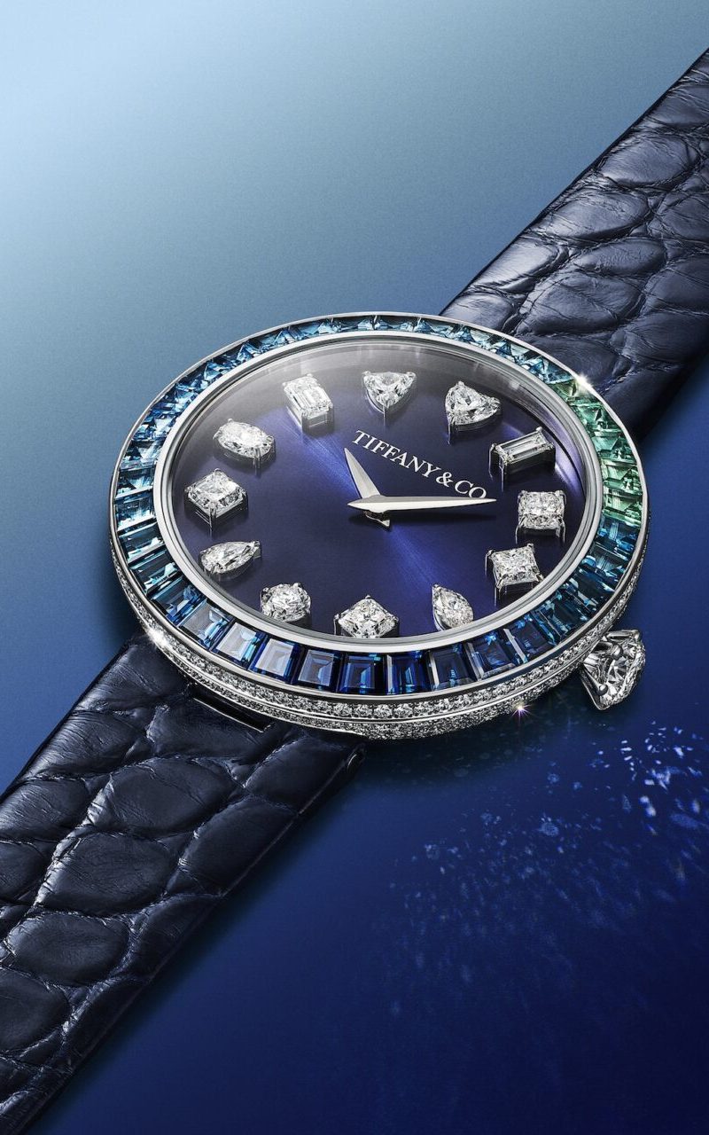 Eternity by Tiffany Baguette Blue Gradient Case @Tiffany&Co