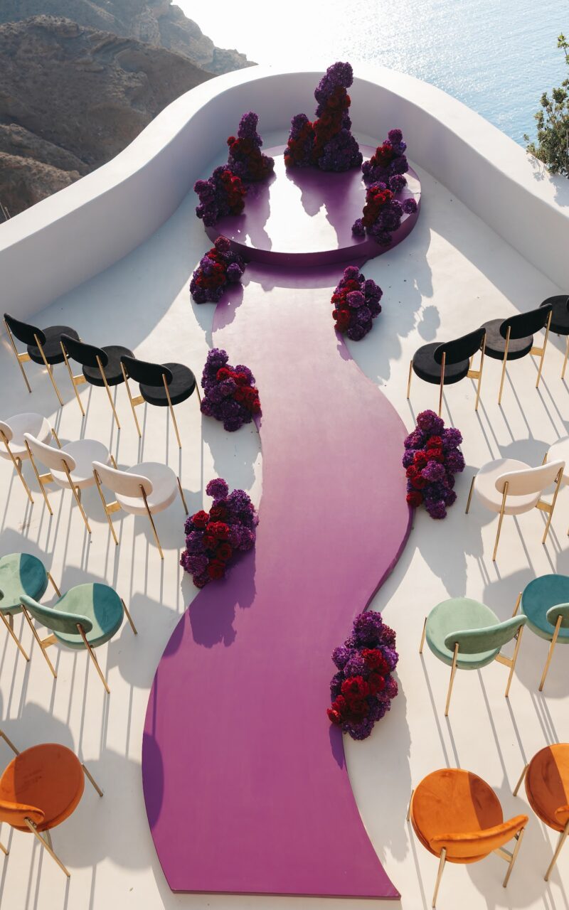 Wedding editorial Santorini